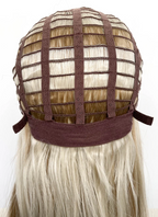 Mixed Blonde Straight Mono Top Kanekalon Lace Wig MN027