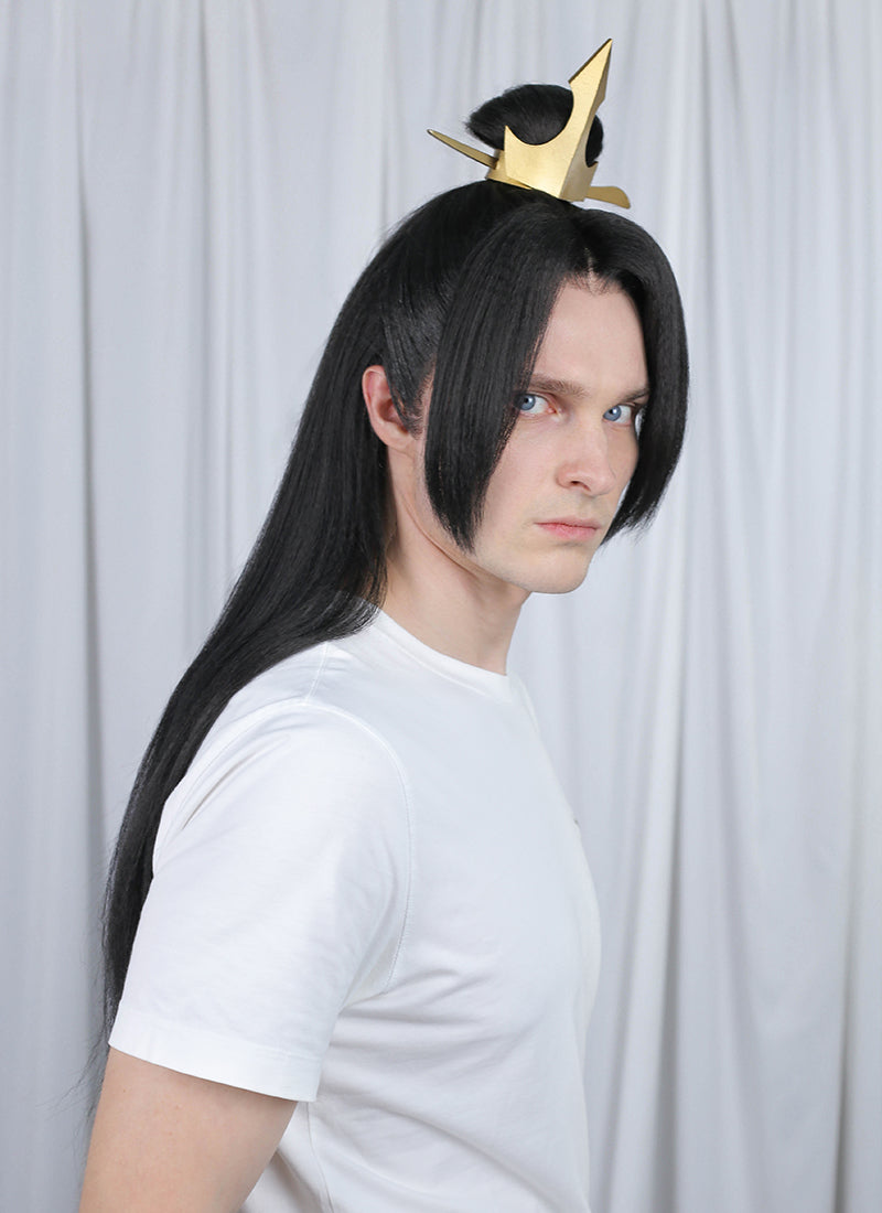Avatar: The Last Airbender Zuko Black Braided Lace Front Synthetic Wig LF2214