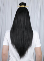 Avatar: The Last Airbender Zuko Black Braided Lace Front Synthetic Wig LF2214