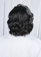 Clair Obscur: Expedition 33 Verso Black Mixed Silver Grey Wavy Lace Front Synthetic Men's Wig LF8067