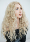 Blonde Wavy Lace Front Synthetic Wig LFK5544