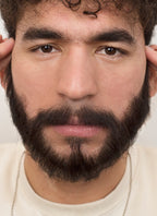 Clair Obscur: Expedition 33 Verso Handmade HD Lace Realistic Black Beard and Moustache Facial Hair Set MB010