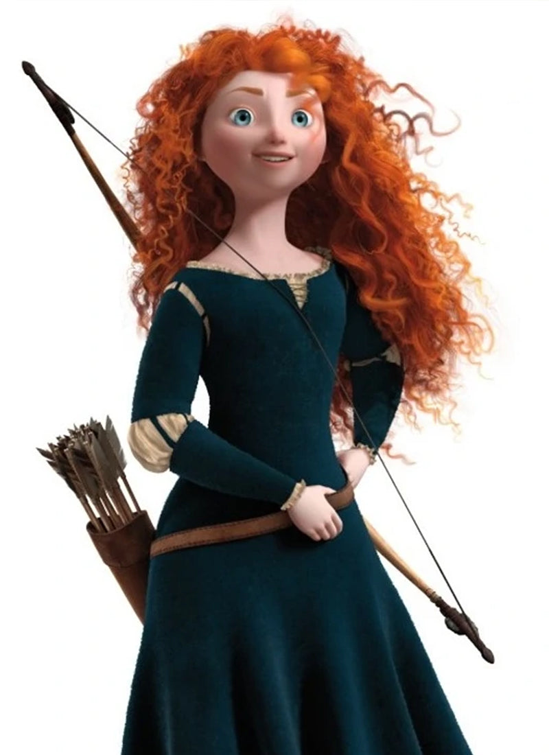 [Confirmed]Brave Princess Merida Inspired Lace Front Wig CMS005