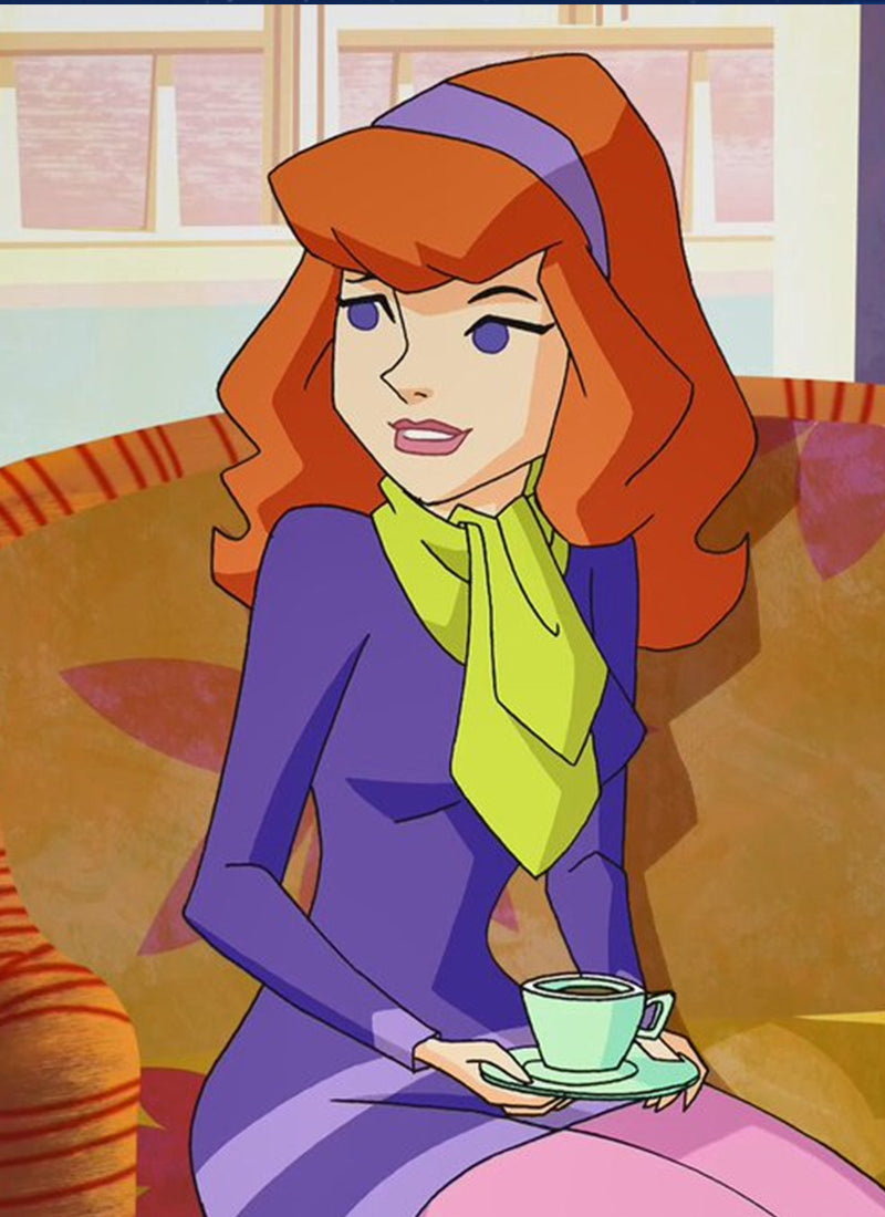 Scooby-Doo Daphne Blake Inspired Lace Front Wig CMS018