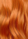 Orange Wavy Synthetic Wig CSX068