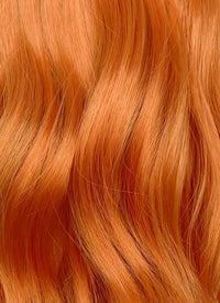 Orange Wavy Synthetic Wig CSX068