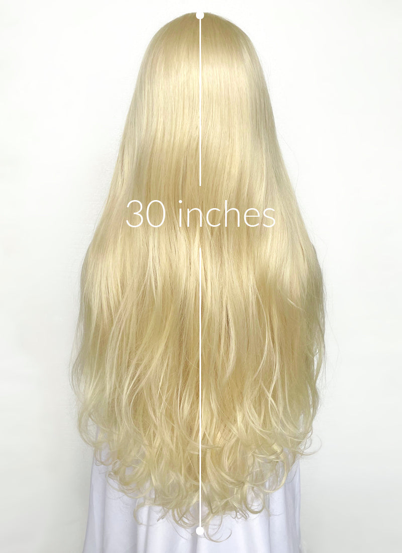 Blonde Wavy Lace Front Synthetic Wig LF1314