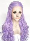 Pastel Purple Braided Lace Front Synthetic Wig LF2161