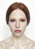 Frankenstein 2025 Elizabeth Harlander Brown Braided Lace Front Synthetic Wig LF2187