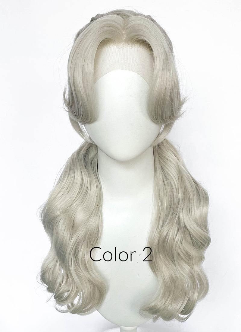Clair Obscur: Expedition 33 Maelle Auburn Braided Lace Front Synthetic Wig LF2189