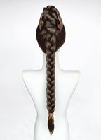 Star Wars Princess Leia Brunette Braided Lace Front Synthetic Wig LF2208