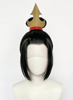 Avatar: The Last Airbender Azula Black Braided Lace Front Synthetic Wig LF2215