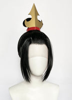 Avatar: The Last Airbender Azula Black Braided Lace Front Synthetic Wig LF2215