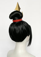 Avatar: The Last Airbender Azula Black Braided Lace Front Synthetic Wig LF2215
