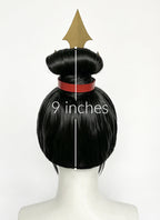 Avatar: The Last Airbender Azula Black Braided Lace Front Synthetic Wig LF2215
