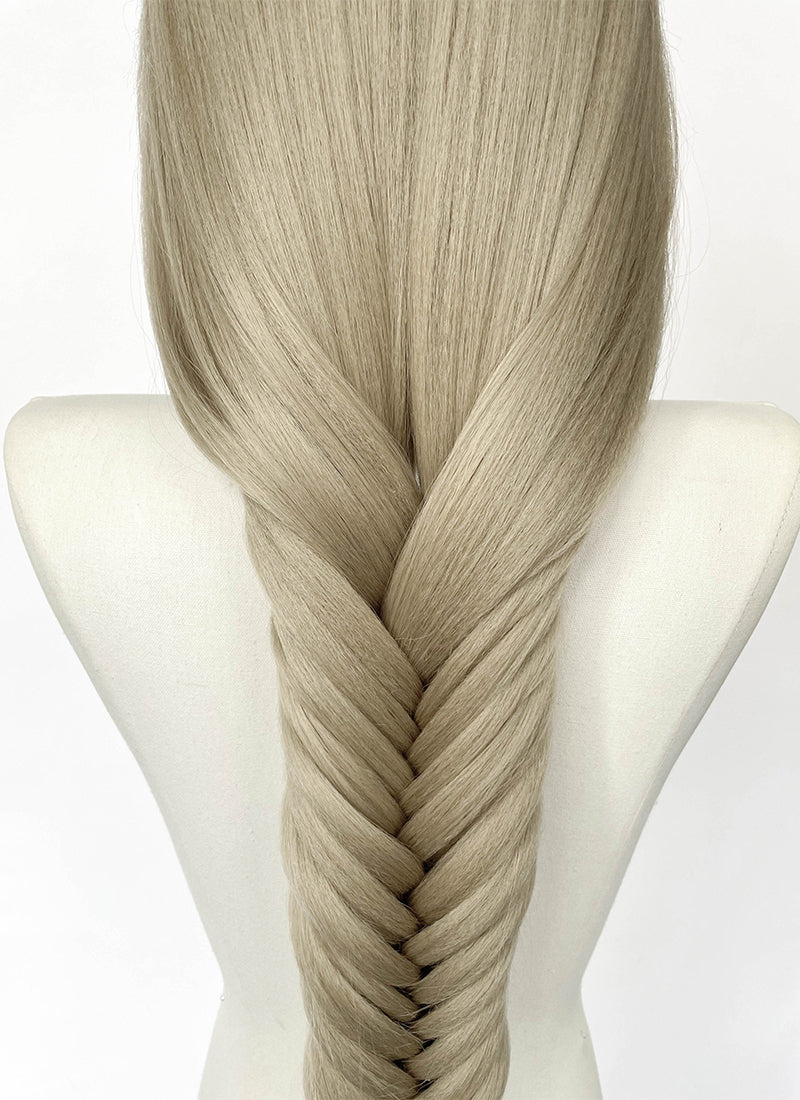 Dark Souls III Fire Keeper Ash Blonde Braided Lace Front Synthetic Wig LF2219
