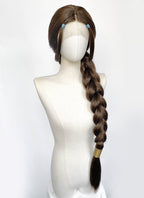 Avatar: The Last Airbender Katara Brunette Braided Lace Front Synthetic Wig LF2229