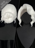 Critical Role: The Legend of Vox Machina Pike Trickfoot White Braided Lace Front Synthetic Wig LF2230