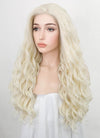 Light Blonde Wavy Lace Front Synthetic Wig LF3225