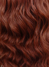 Auburn Wavy Lace Front Synthetic Wig LF409 - Wig Is Fashion Australia