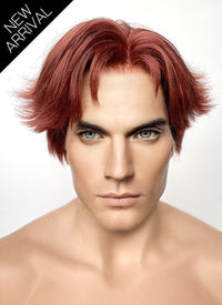 X-MEN 97 Cyclops Auburn Straight Lace Front Synthetic Hair Men's Wig LF6055