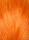 Mixed Orange Straight Lace Front Synthetic Men's Wig LF6110