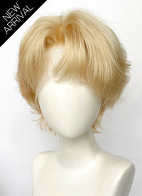 Blonde Wavy Lace Front Synthetic Men's Wig LF6111