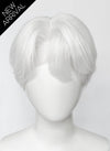 White Straight Lace Front Synthetic Hair Men's Wig LF6135
