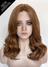M3GAN 2.0 M3gan Chestnut Brown Wavy Lace Front Synthetic Hair Wig LF6137