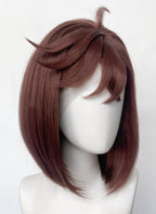 DAN DA DAN Momo Ayase Brunette Straight Bob Lace Front Synthetic Wig LF6139