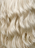 The Fantastic Four Invisible Woman Sue Storm Light Ash Blonde Wavy Lace Front Synthetic Hair Wig LF6144