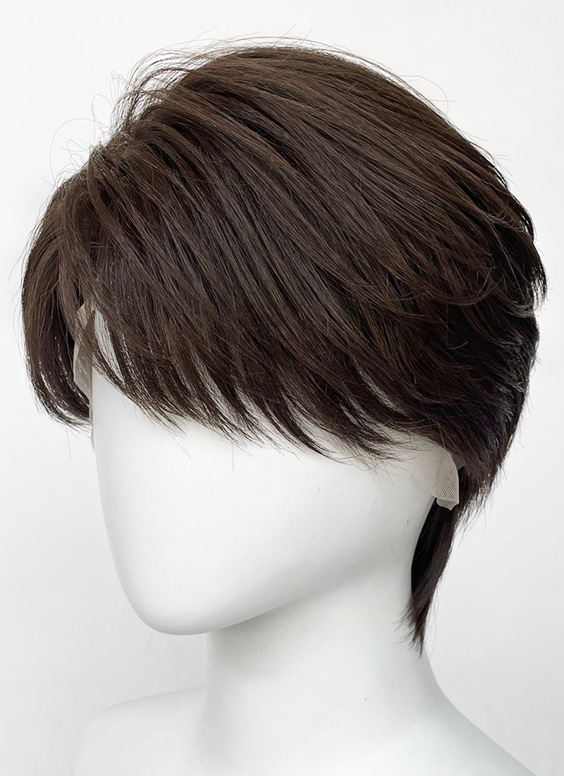 Love and Deepspace Caleb Brunette Straight Yaki 13" x 6" Lace Top Kanekalon Synthetic Men's Wig LF6153