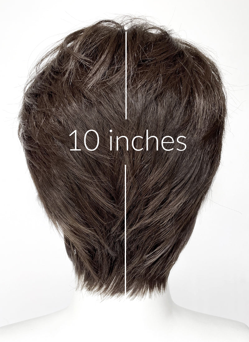 Love and Deepspace Caleb Brunette Straight Yaki 13" x 6" Lace Top Kanekalon Synthetic Men's Wig LF6153