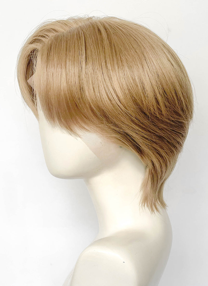 BEASTARS Louis Mixed Blonde Straight Lace Front Synthetic Men's Wig LF6185