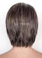 Hannibal Dr. Hannibal Lecter Straight Mixed Brown Lace Front Synthetic Men's Wig NM028