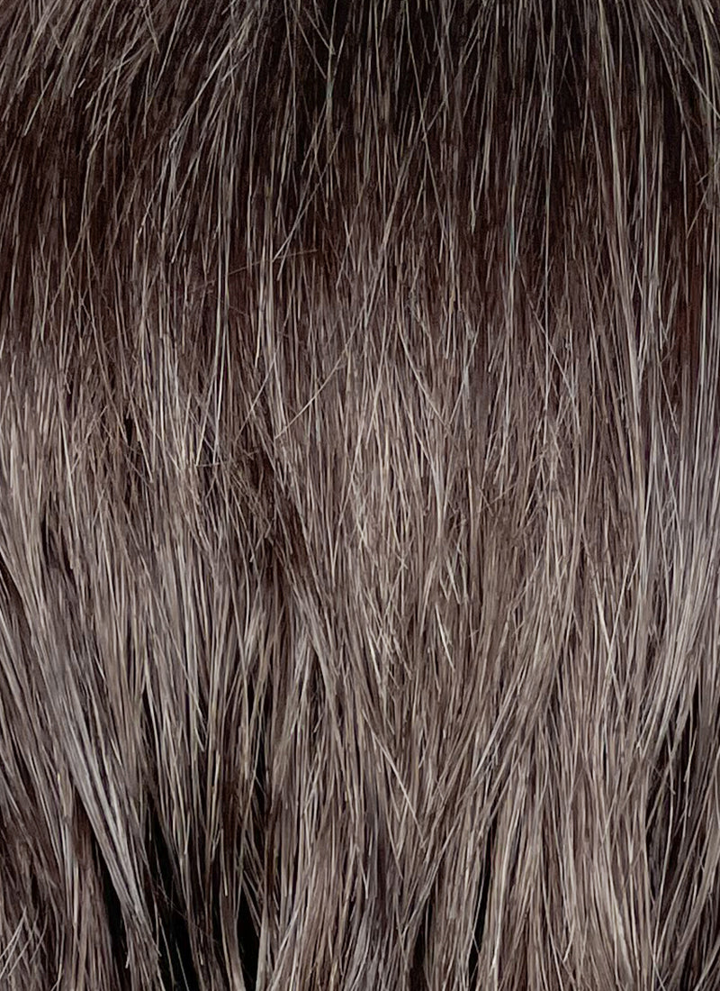 Hannibal Dr. Hannibal Lecter Straight Mixed Brown Lace Front Synthetic Men's Wig NM028