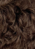 Brunette Wavy Lace Front Synthetic Men's Wig NM029