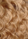 Golden Blonde Wavy Lace Front Synthetic Men's Wig LF8036