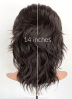 The Penguin Sofia Falcone Brunette Wavy Lace Front Synthetic Wig LF8043
