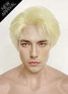 Blonde Straight Lace Front Synthetic Men's Wig LF8049