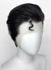 Superman Black Straight Lace Front Synthetic Men's Wig LF8060