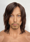 Death Stranding 2: On the Beach Sam Brown Wavy Lace Front Synthetic Men's Wig LF8062