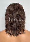 Death Stranding 2: On the Beach Sam Brown Wavy Lace Front Synthetic Men's Wig LF8062