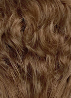 Brown Wavy Lace Front Synthetic Hair Men's Wig NM031