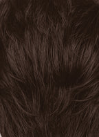 The Fantastic Four Mister Fantastic Reed Richards Brown Mixed Silver Grey Straight Lace Front Synthetic Men's Wig LF8072