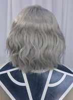 Baldur's Gate 3 Isobe Grey Wavy Lace Front Synthetic Wig LF8092