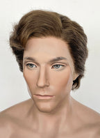 Stranger Things Henry Creel Vecna Brown Wavy Lace Front Synthetic Men's Wig LF8101