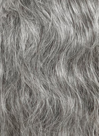 Resident Evil Lord Heisenberg Grey Mixed Black Wavy Lace Front Synthetic Men's Wig LF8120