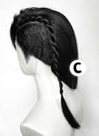 Long Lace Front Wig with Shaved Side -  3 Styles Available | Multiple Colors | Free 2 Wig Caps Included LF8126