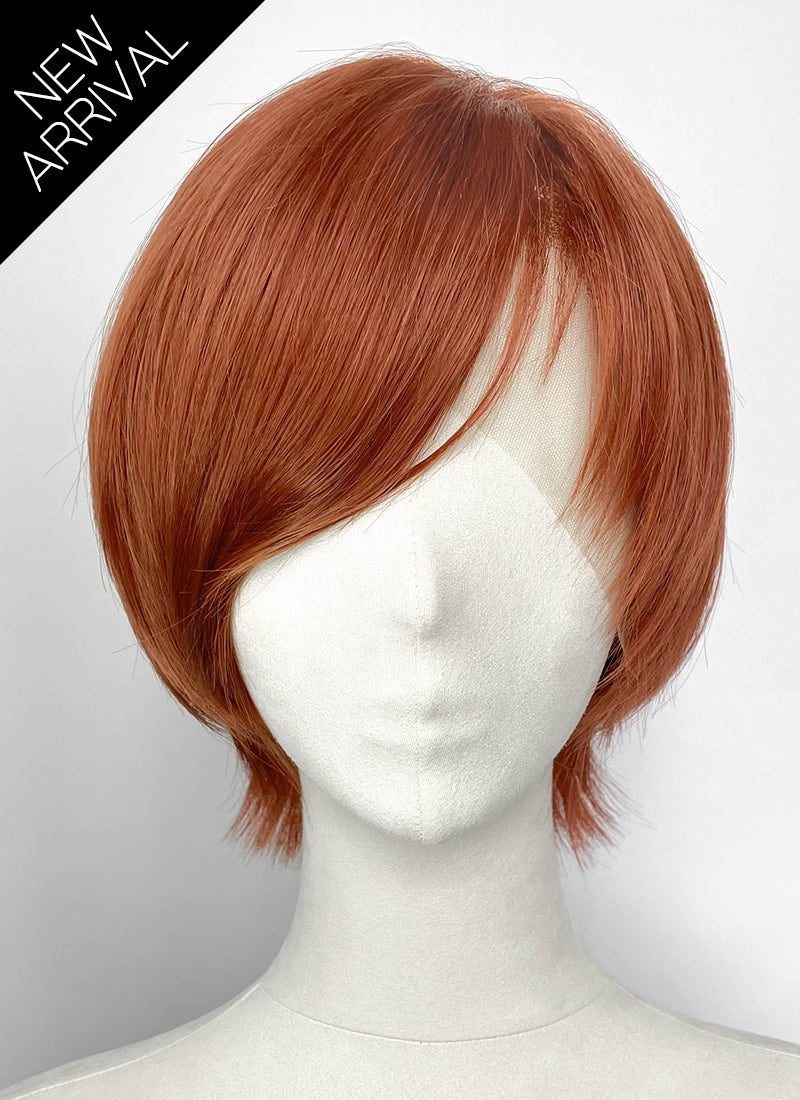 The Witcher 3 Shani Straight Auburn Lace Front Synthetic Wig LF8134